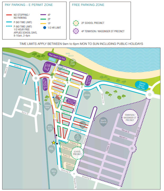 Byron Bay Street Map Minutes Of Local Traffic Committee Meeting - 19 November 2019