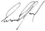 Signature Evan Elford