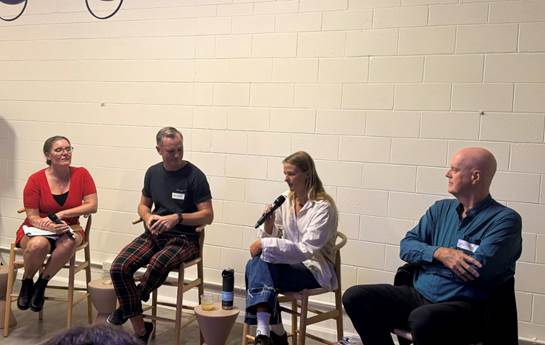 Michelle Williams - The Remix Byron Founder and MD, Auden Fiskerud- Energylab,Elena Klonsky – Regen Ventures, Mitra Ardron – Natural Innovation 